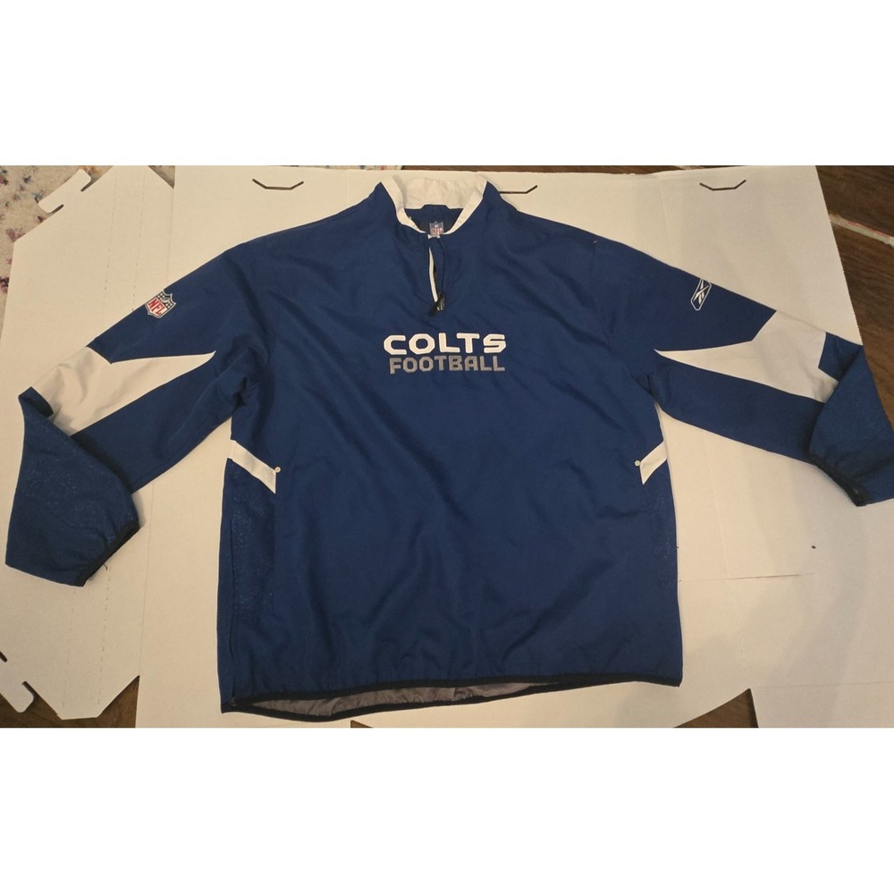 00s Indianapolis Colts - Vintage NFL Windbreaker Pullover (EXTRA Large) - Picture 2 of 16